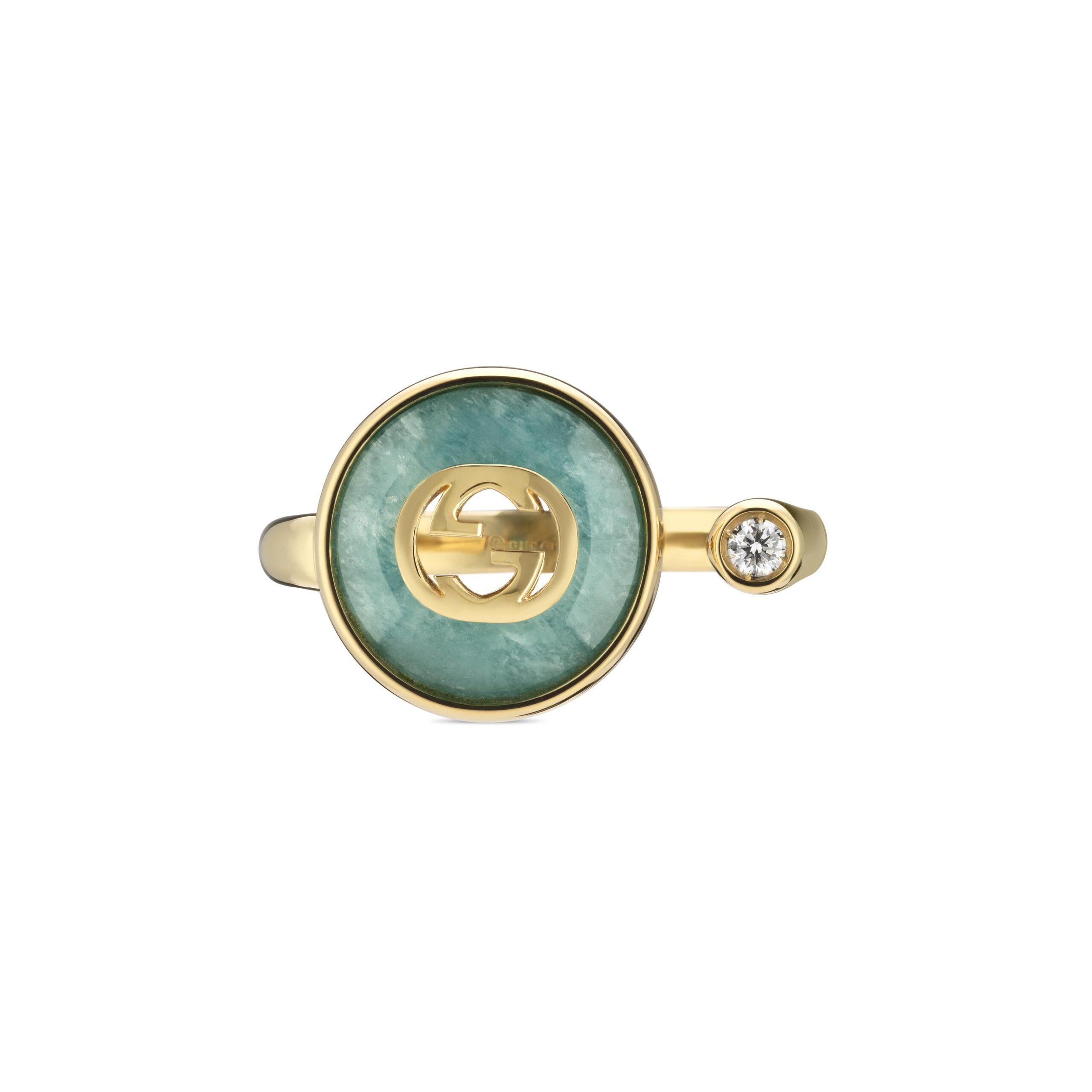 Anello Gucci Interlocking oro 18k
