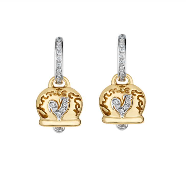 Orecchini Campanella Oro Giallo 18kt