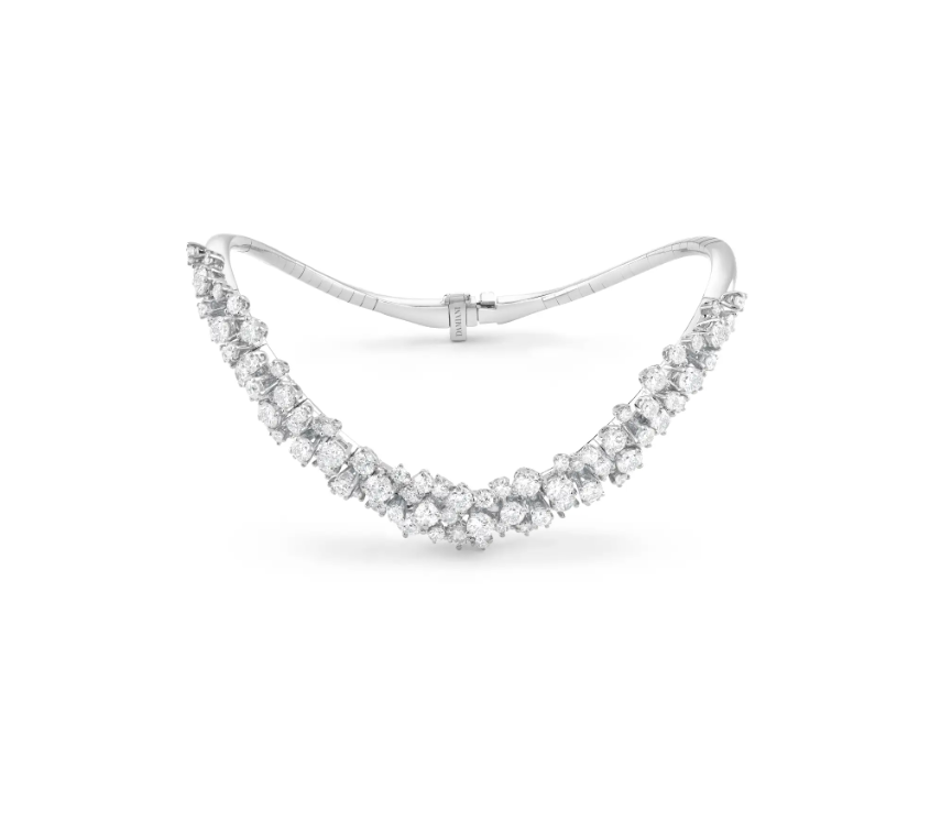 Bracciale Mimosa Oro Bianco e Diamanti