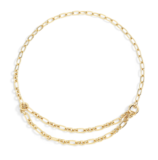 Collana Maglie Apribile Argento Dorato