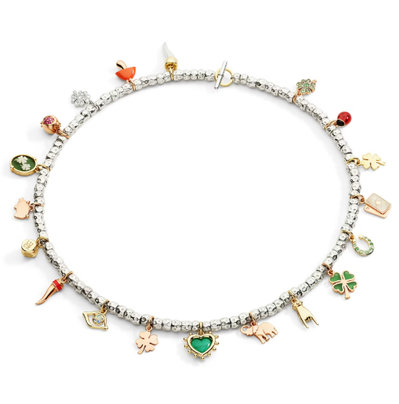 Ciondolo Maialino Oro Rosa