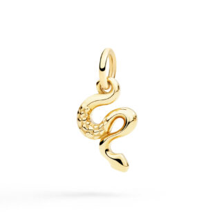 Ciondolo Serpente in Oro Giallo